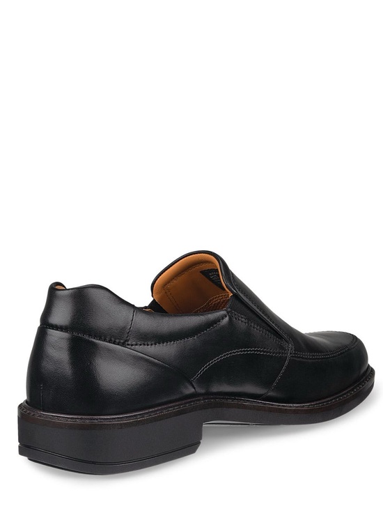 ECCO Holton Leather Slip On Shoes - Size 9
